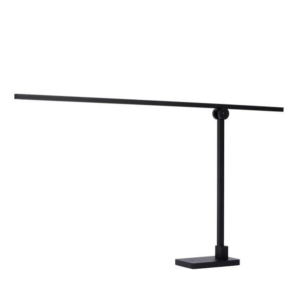 Lucide AGENA - Bureaulamp - LED Dimb. - 1x15W 2700K - Zwart - detail 4